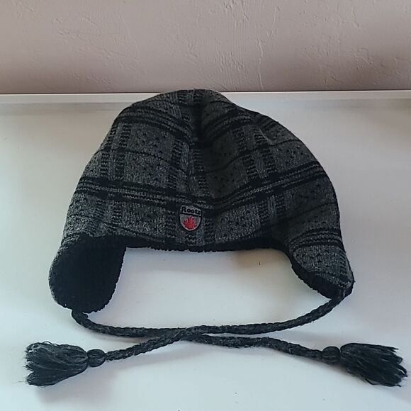 Roots Trapper Sherpa Lined Wool Plaid Winter Hat Adult One Size Unisex - Picture 13 of 13